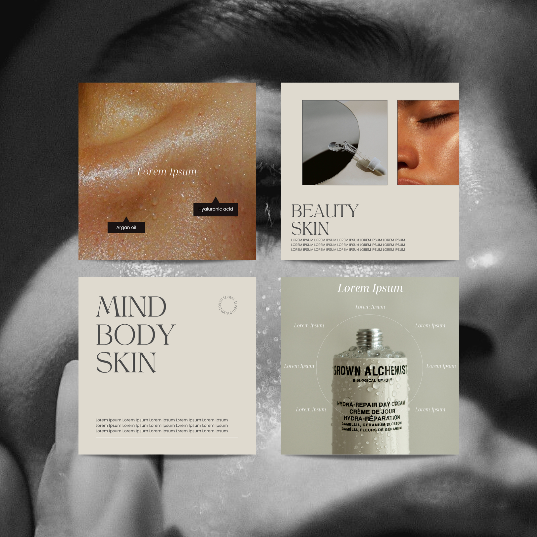 Plantilla de Instagram | Cosmetica Minimalista